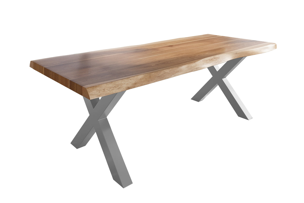 #200x110 #naturfarben #x-gestellsilber