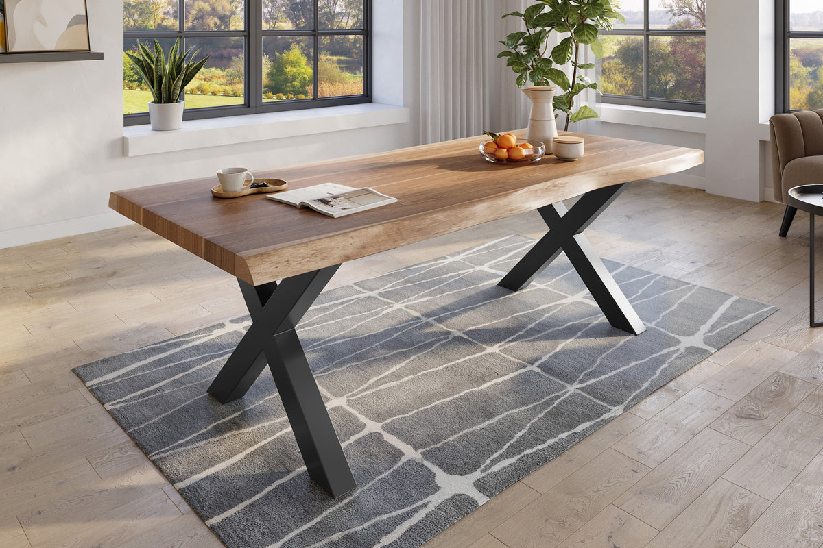 #200x110 #naturfarben #x-gestellschwarz