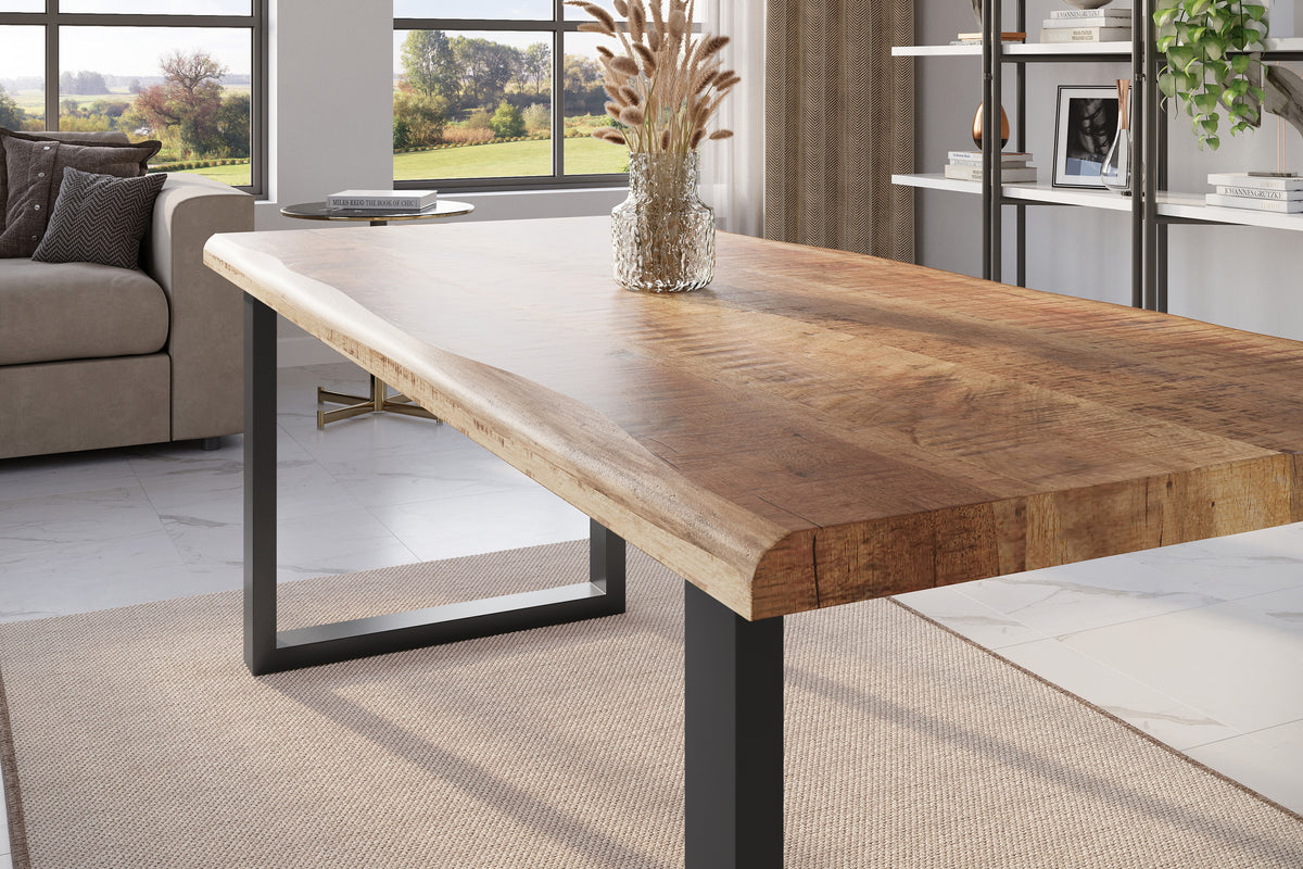 #240x100 #mangoroughfarben #u-gestellschwarz