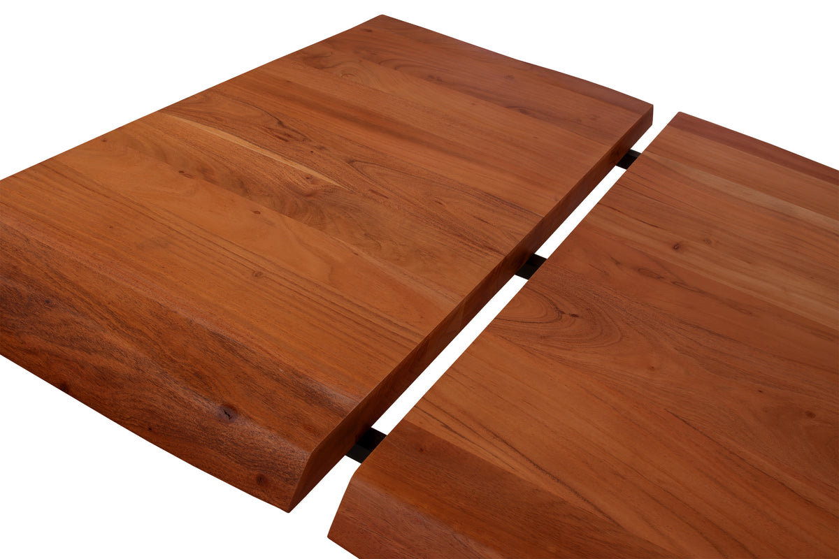#200(300)x100 #nussbaumfarben #x-gestellsilber