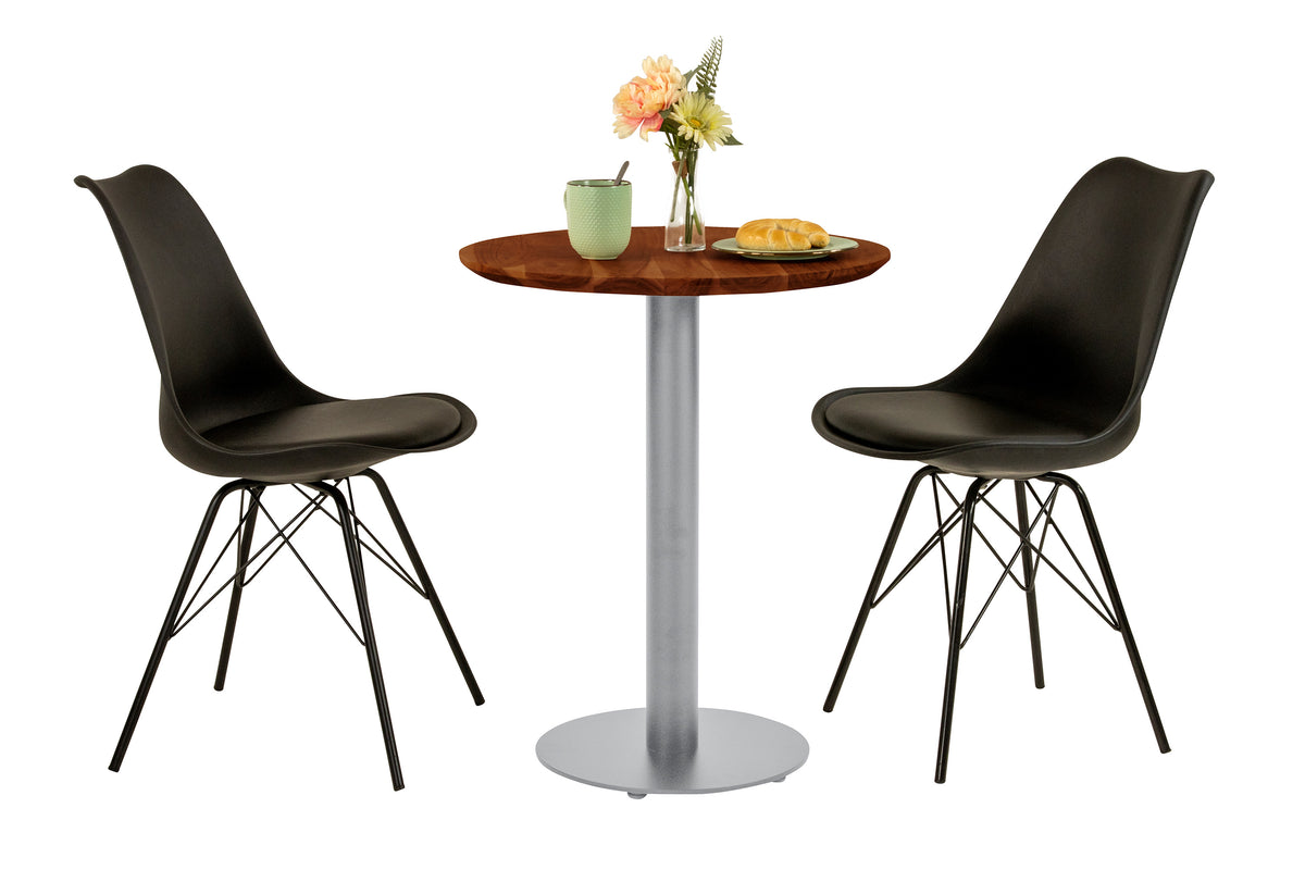#70x70 #nussbaumfarben #silber