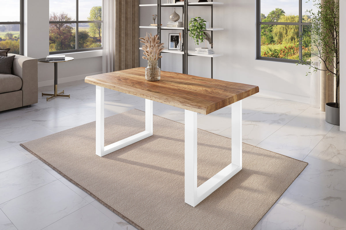 #120x80 #mangoroughfarben #u-gestellweiß