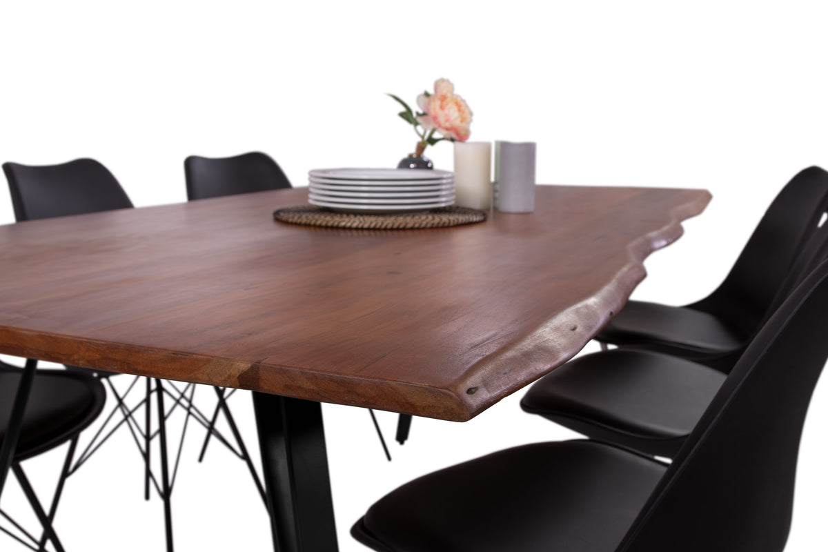 #180x90 #nussbaumfarben #schwarz