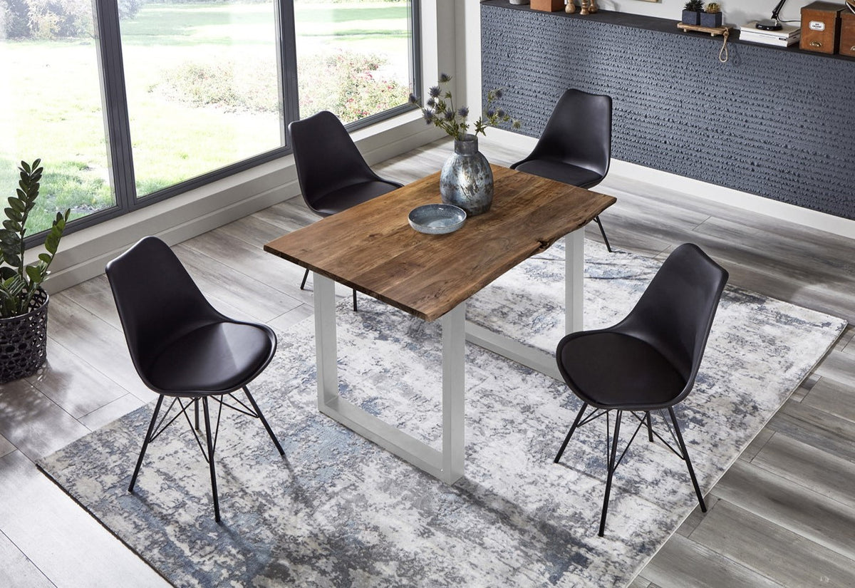 #120x80 #nussbaumfarben #silber