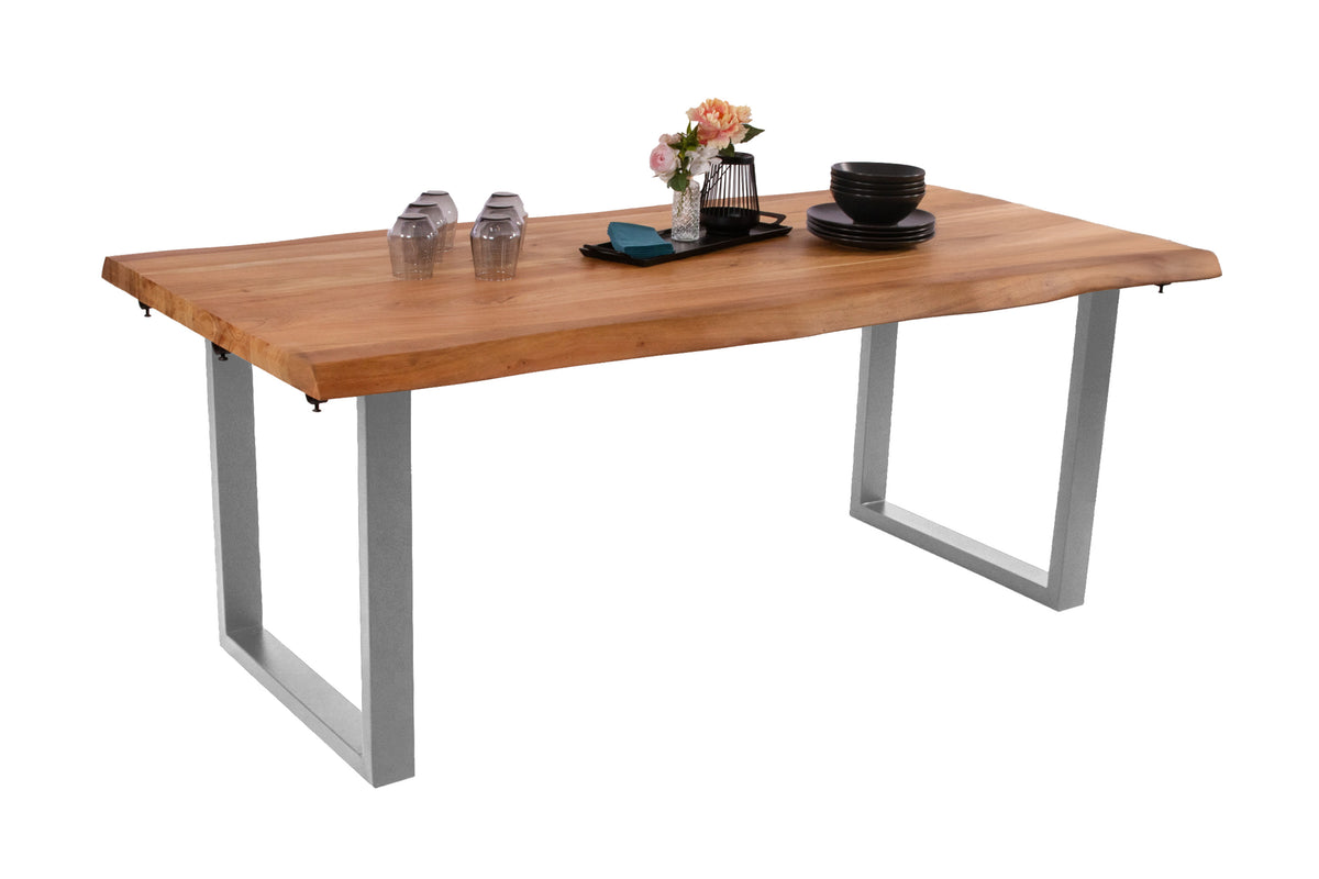 #200(300)x100 #naturfarben #u-gestellsilber