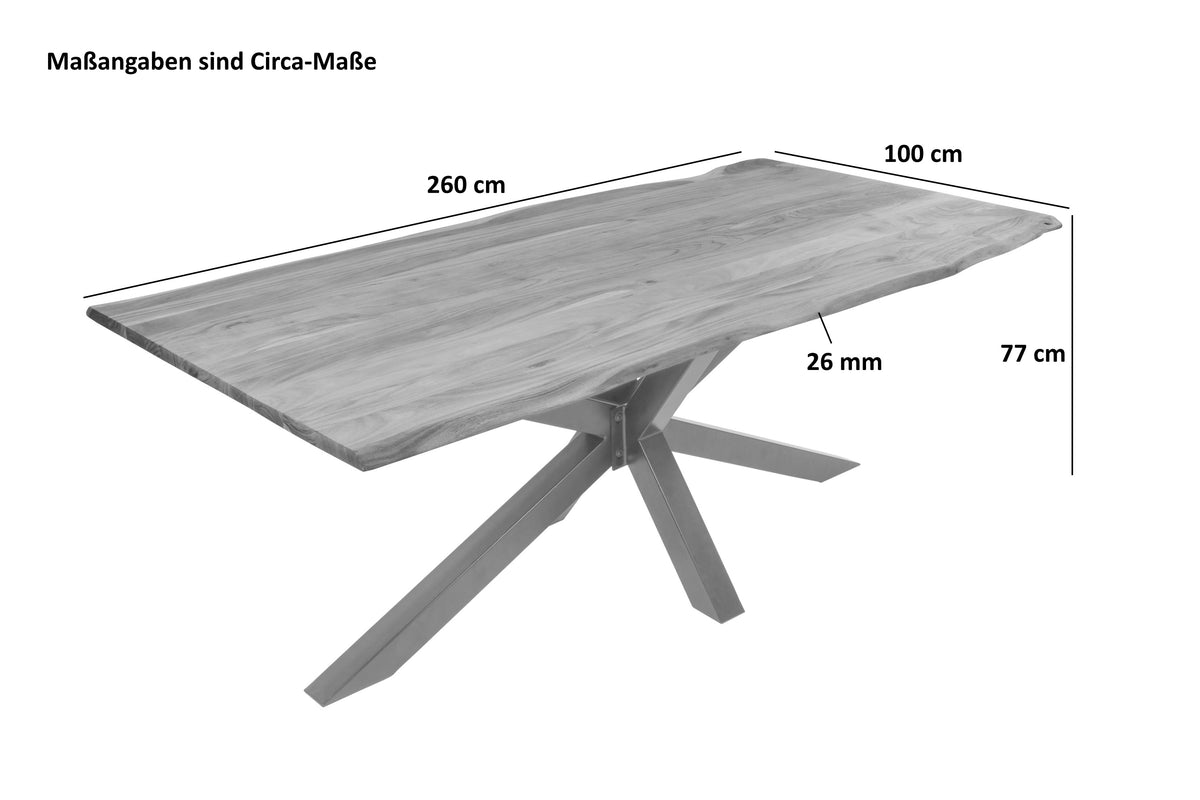 #260x100 #spider-gestellschwarz