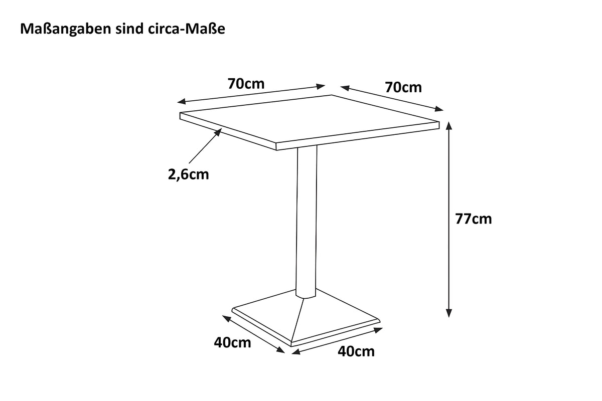 #70x70 #nussbaumfarben #silber