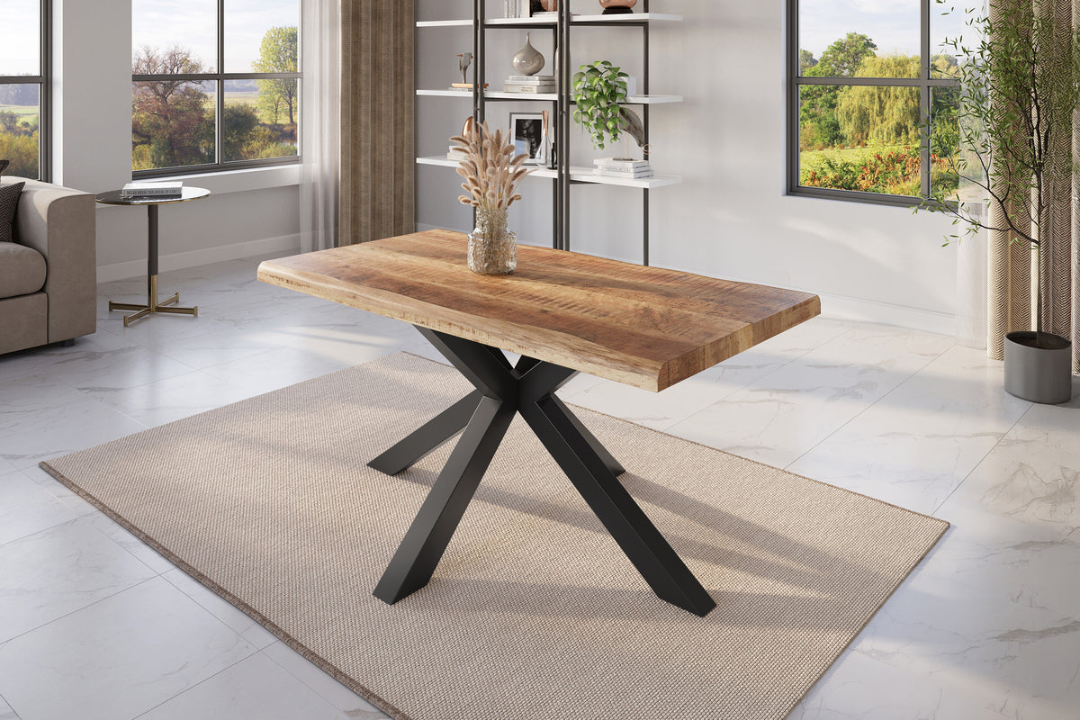 #140x80 #mangoroughfarben #spider-gestellschwarz