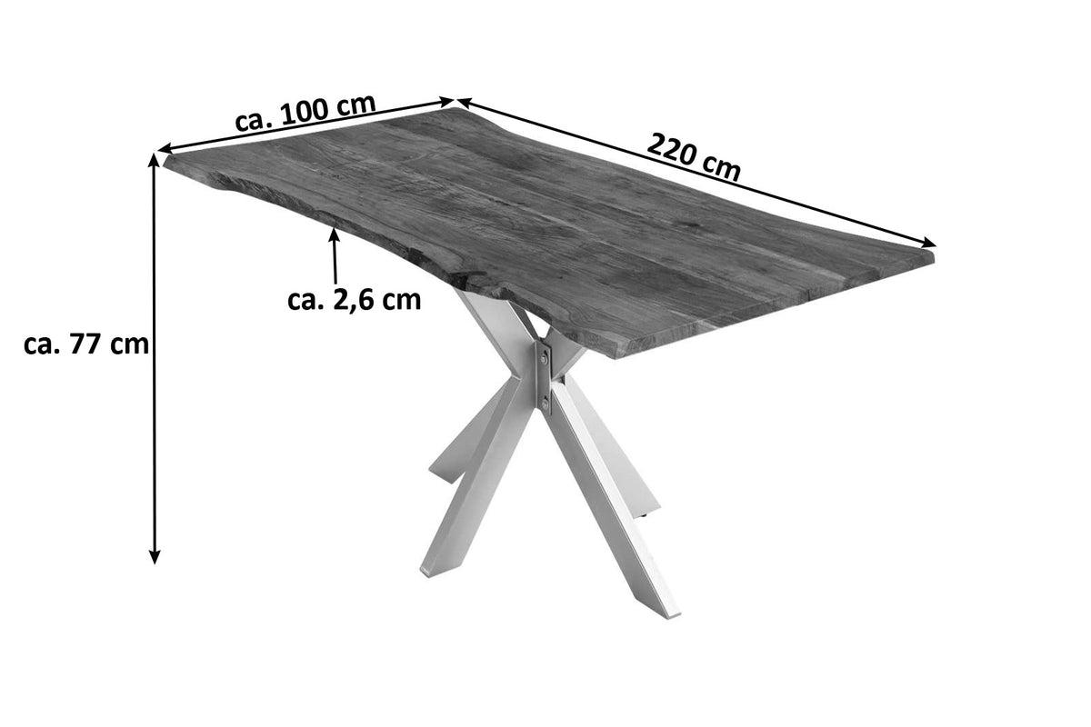 #220x100 #nussbaumfarben #silber