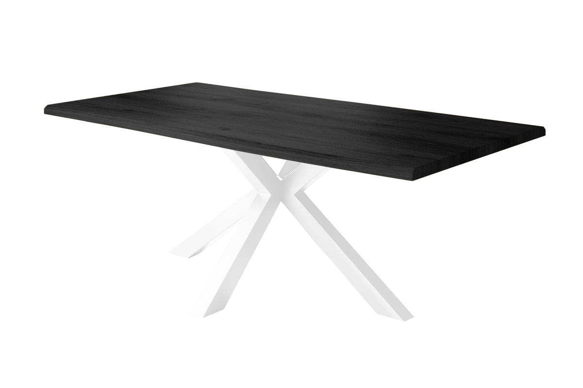 #180x90 #holzgrau-optik #spider-gestellweiß