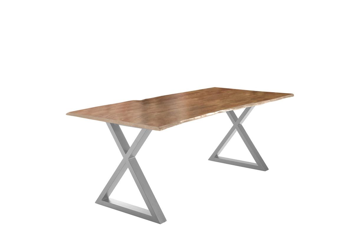 #220x100 #naturfarben #x-gestellsilber