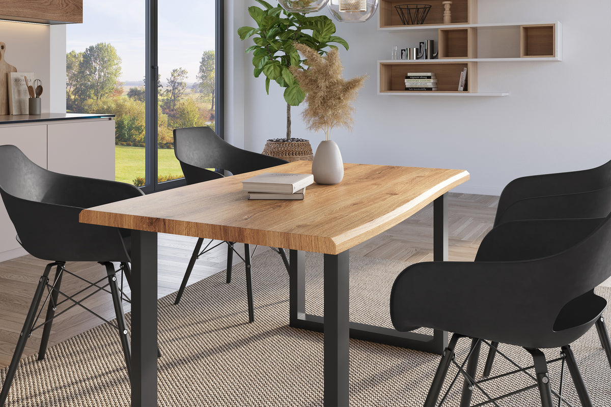 #120x80 #holzwildeiche-optik #u-gestellschwarz