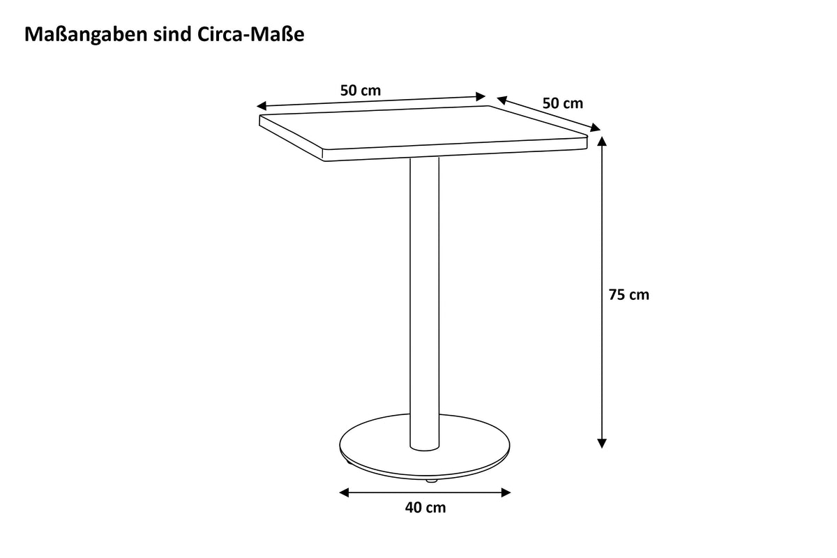 #50x50 #säulen-gestellrundschwarz