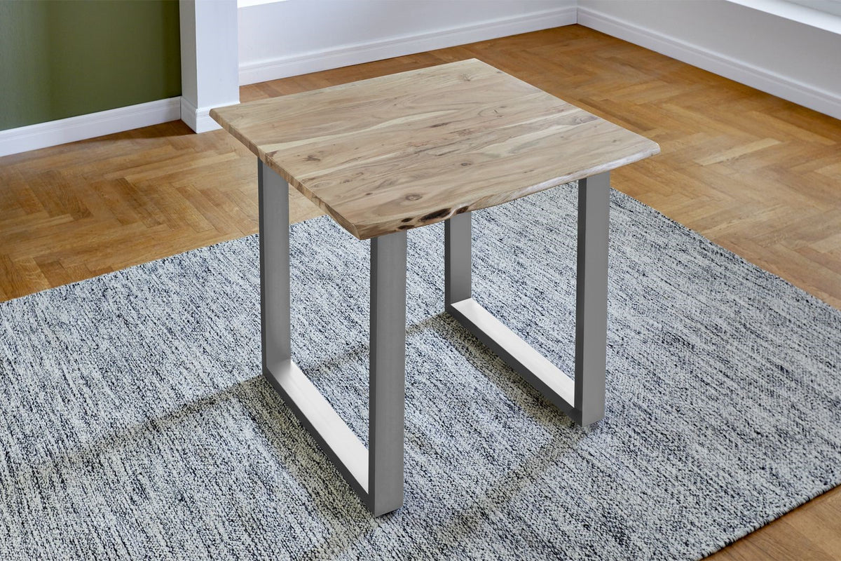 #80x80 #naturfarben #u-gestellsilber