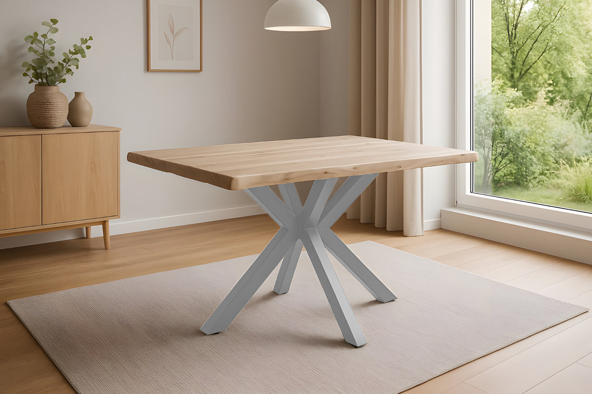 #140x80 #naturfarben #spider-gestellsilber