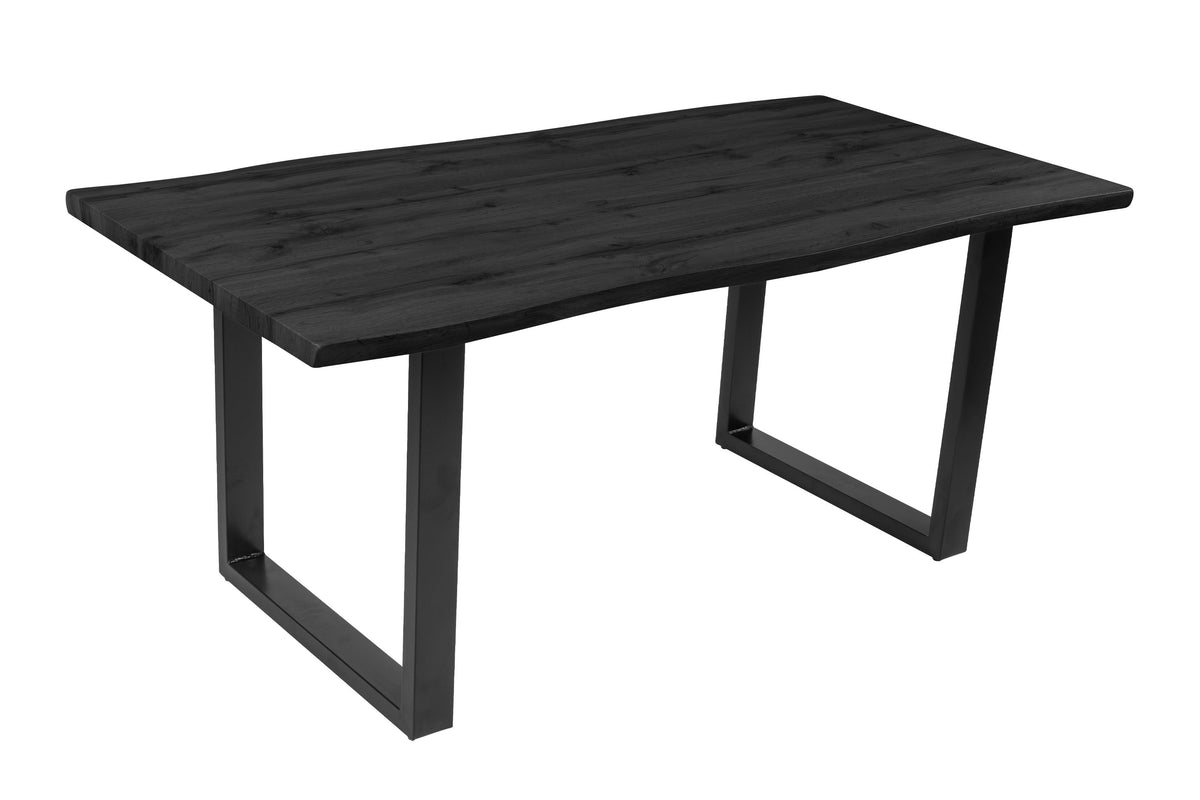 #160x85 #holzgrau-optik #u-gestellschwarz