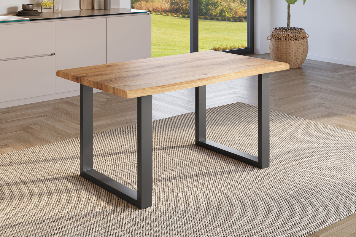 #120x80 #holzwildeiche-optik #u-gestellschwarz