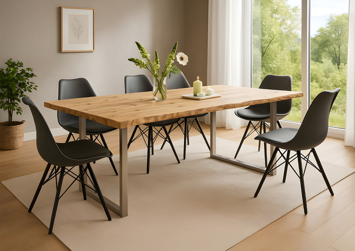 #160x85 #naturfarben #u-gestellsilber