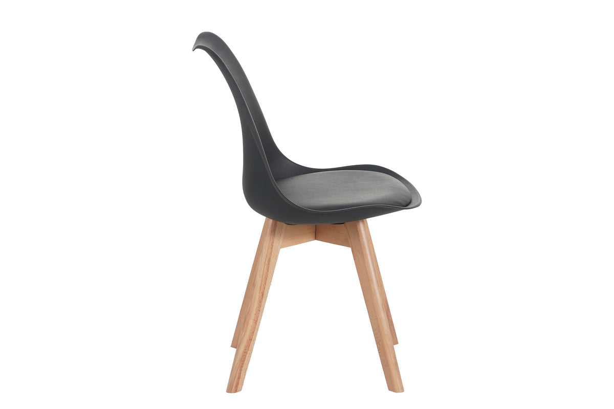 #140x80 #holzwildeiche-optik #5tlg.schwarz