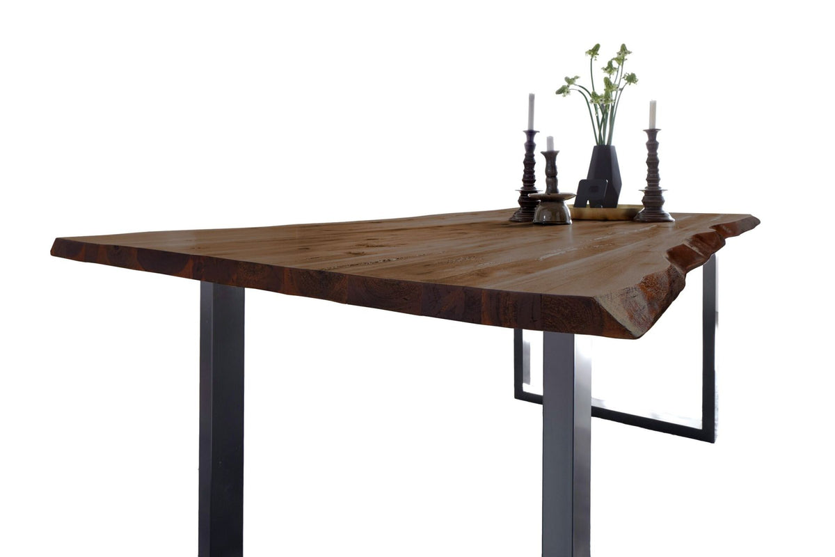 #140x80 #nussbaumfarben #silber