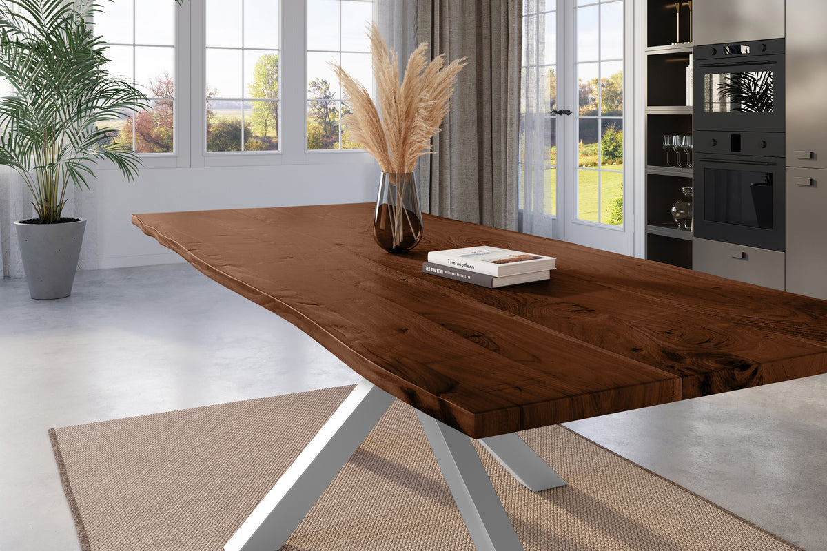#260x100 #nussbaumfarben #silber