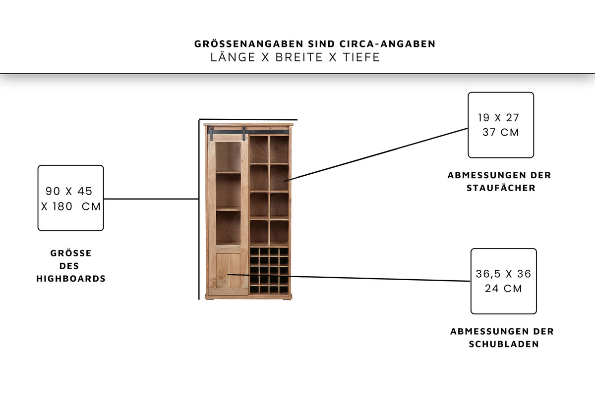 Highboard LIANO