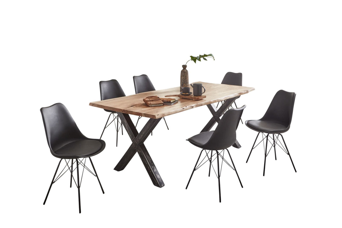 #280x100 #naturfarben #x-gestellvintageschwarz