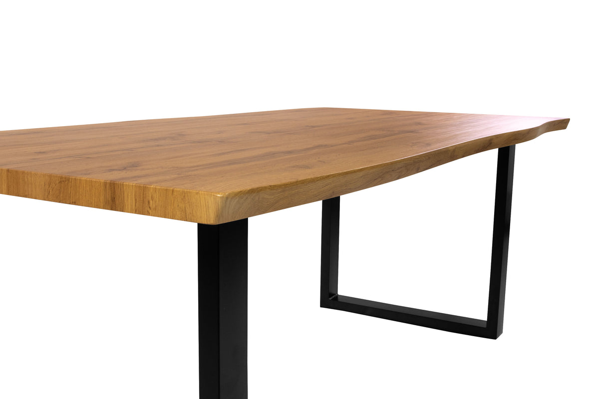 #160x85 #holzwildeiche-optik #7tlg.grau