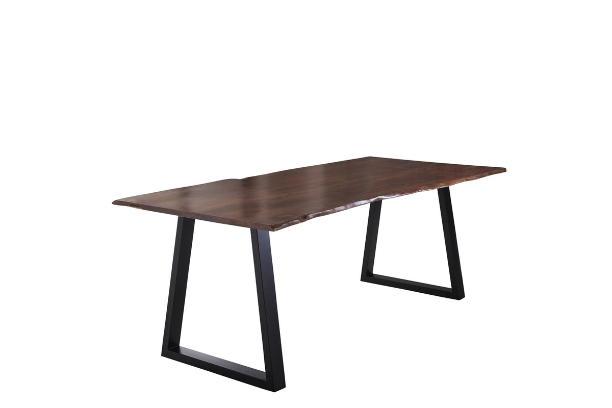 #240x100 #nussbaumfarben #v-gestellschwarz