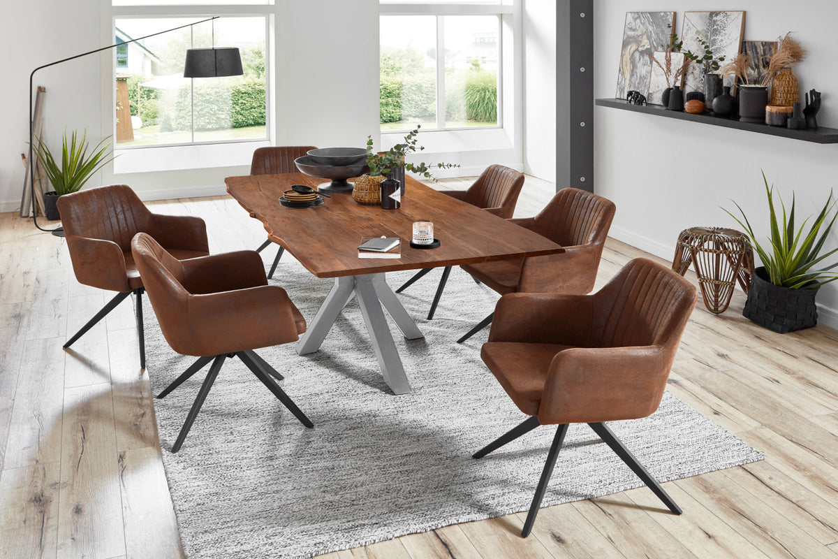 #180x90 #nussbaumfarben #silber