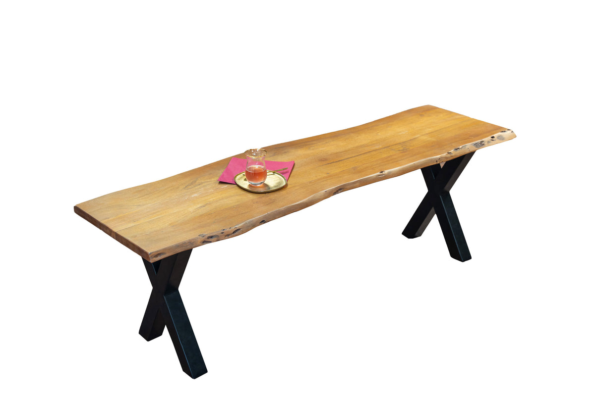 #220x42 #nussbaumfarben #x-gestell