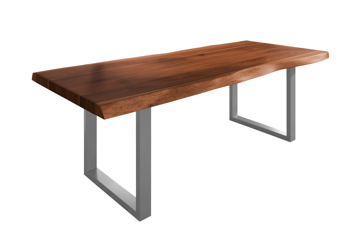 #240x110 #nussbaumfarben #u-gestellsilber