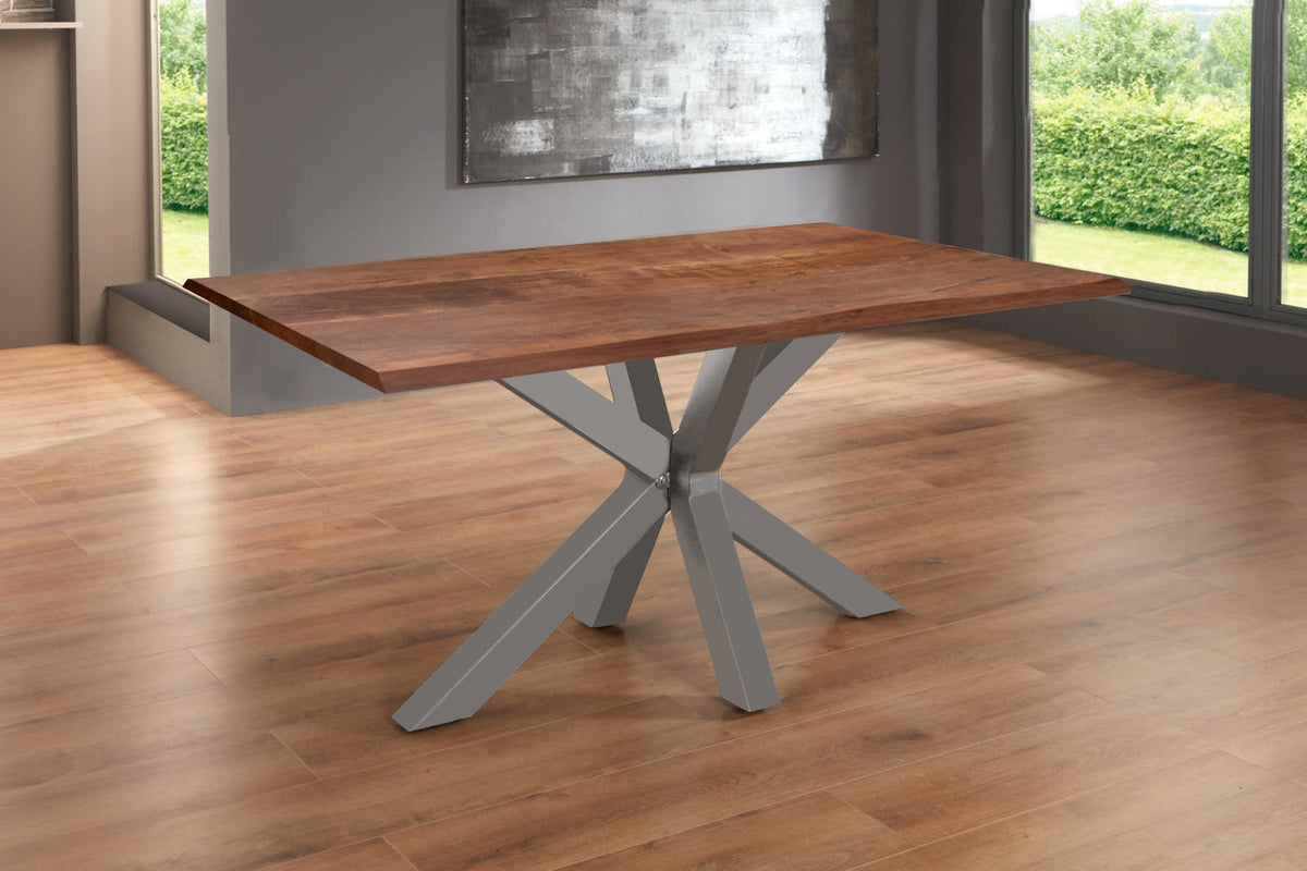 #120x80 #nussbaumfarben #silber