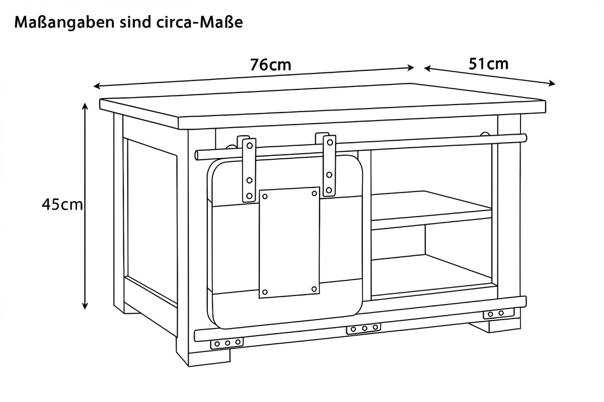 Truhenschrank LIBRO