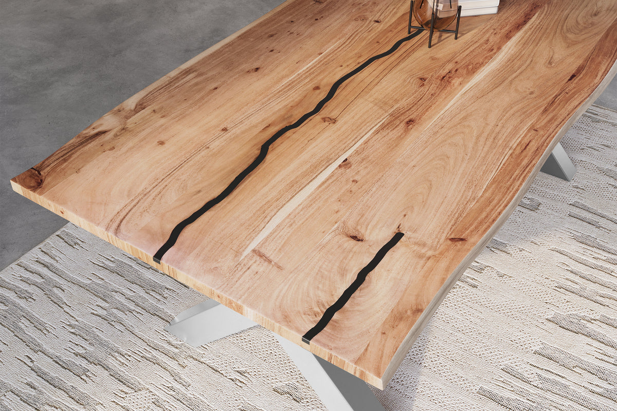 #220x100 #naturfarben #x-gestellsilber