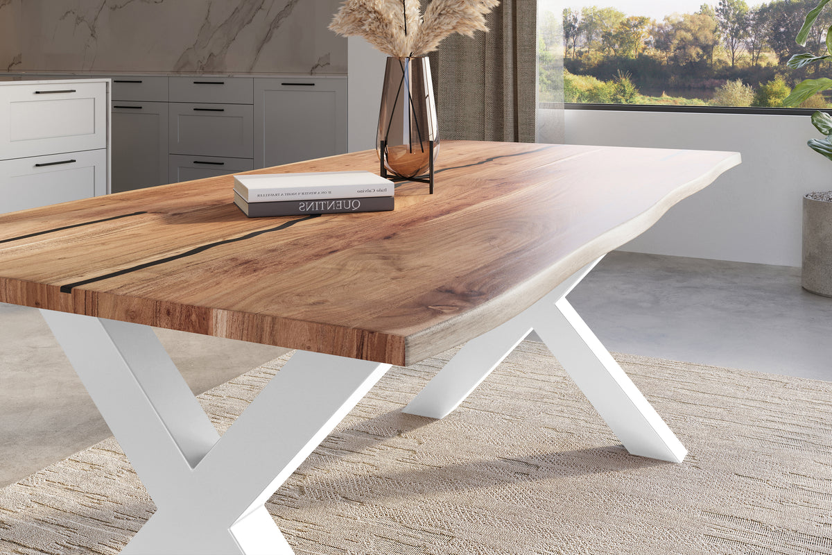 #220x100 #naturfarben #x-gestellweiß