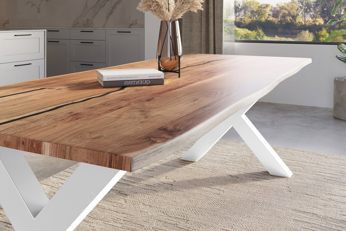 #260x100 #naturfarben #x-gestellweiß