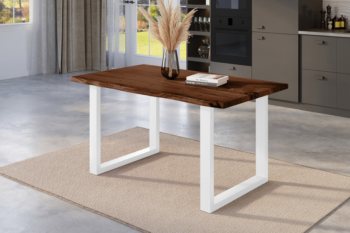 #120x80 #nussbaumfarben #u-gestellweiß