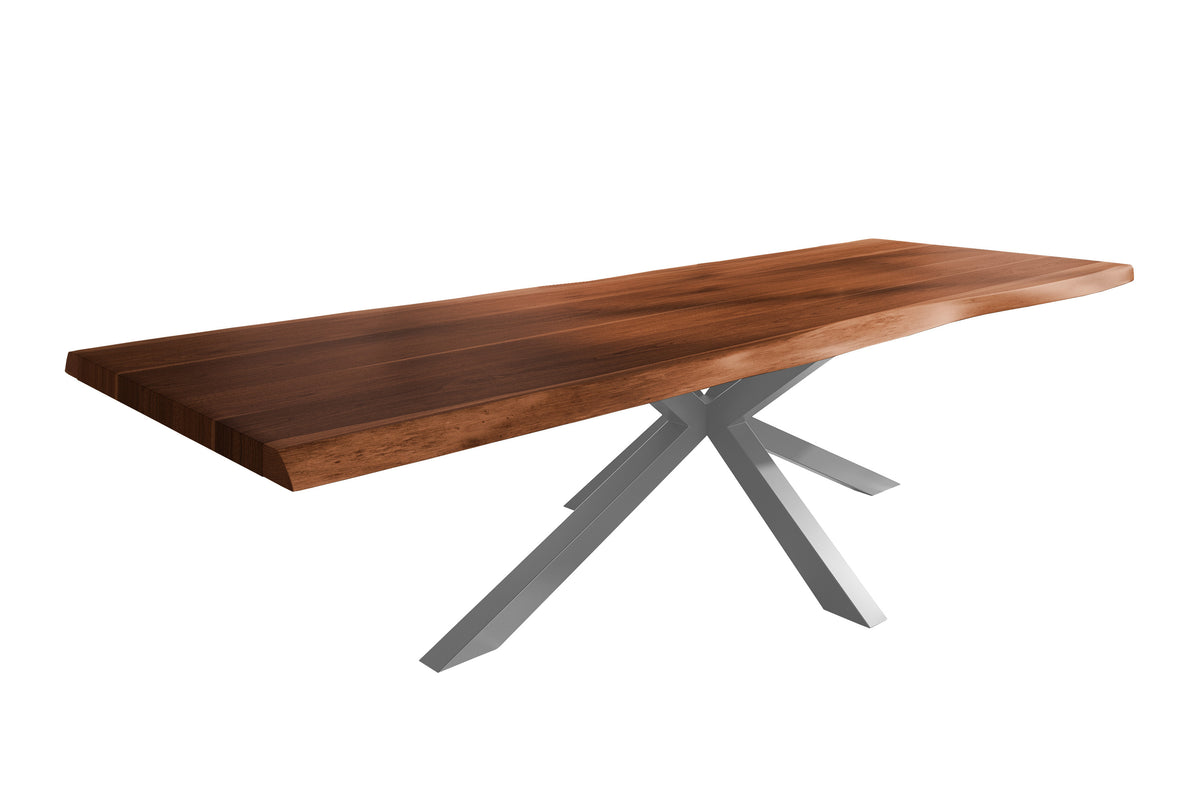 #350x120 #nussbaumfarben #spider-gestellsilber