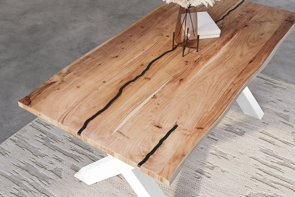 #180x90 #naturfarben #x-gestellweiß
