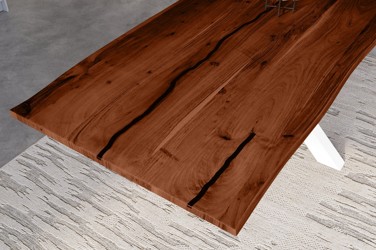 #300x100 #nussbaumfarben #spider-gestellweiß