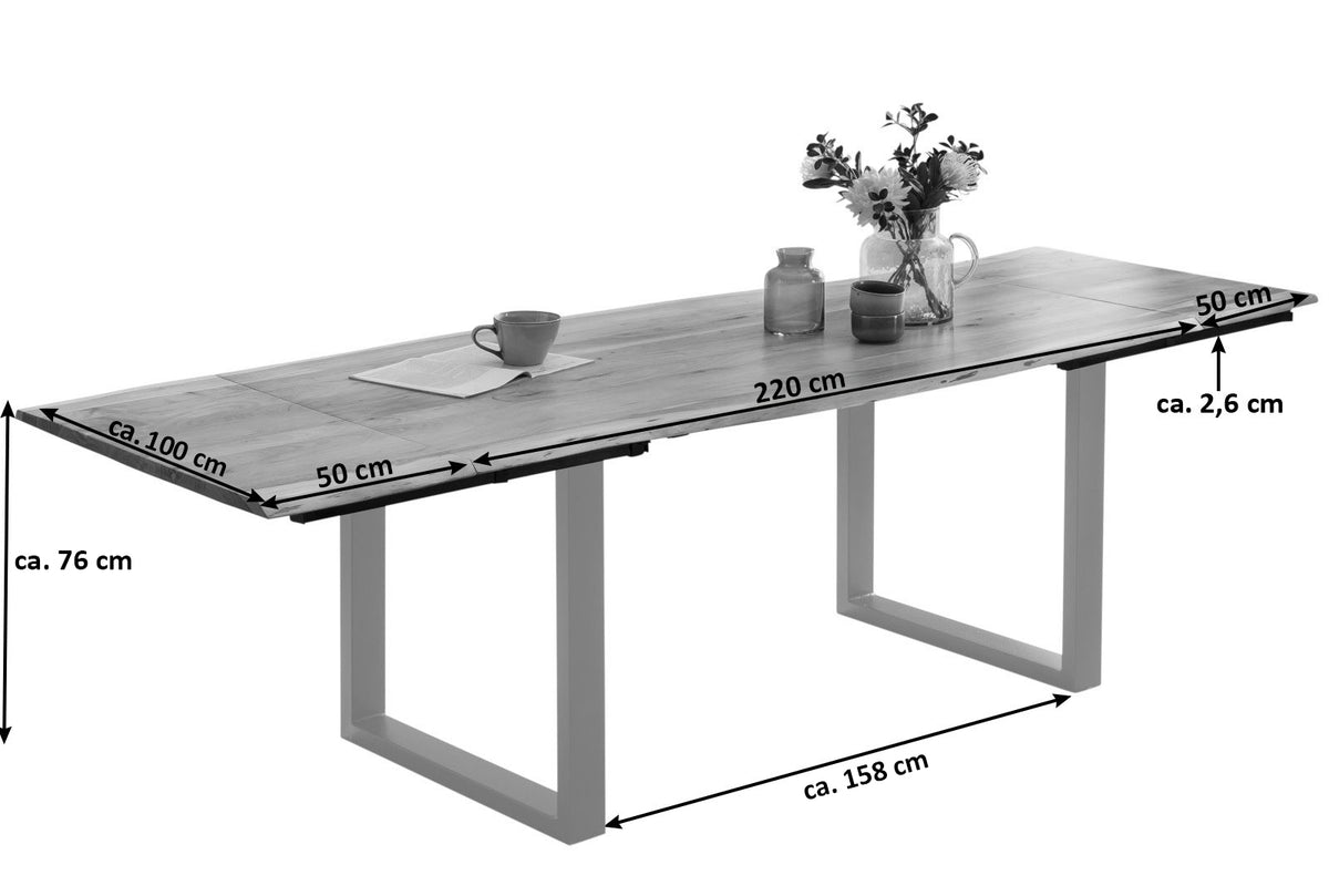 #220(320)x100 #naturfarben #silber