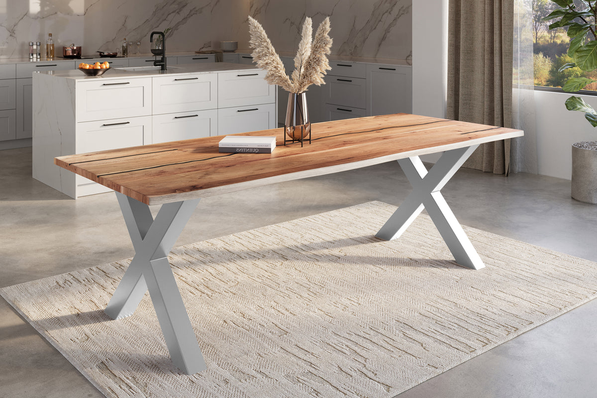 #280x100 #naturfarben #x-gestellsilber