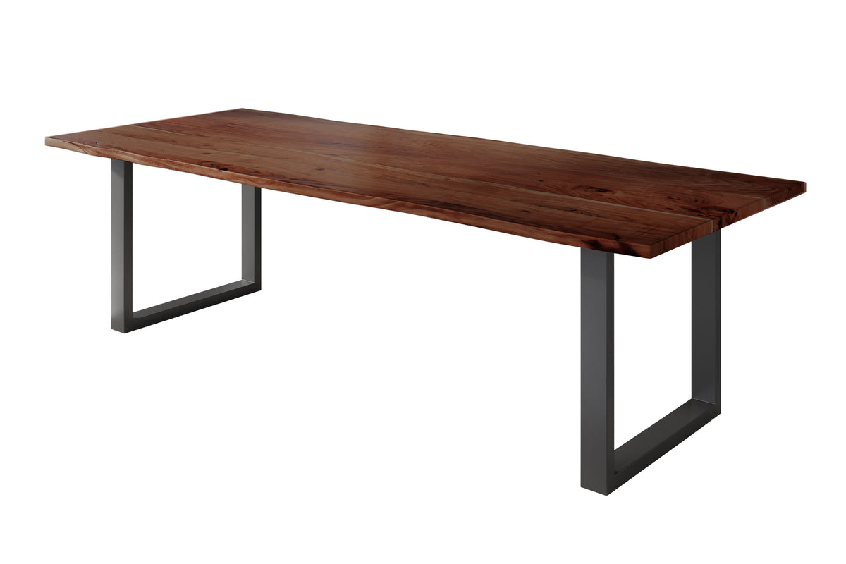 #260x100 #nussbaumfarben #u-gestellschwarz