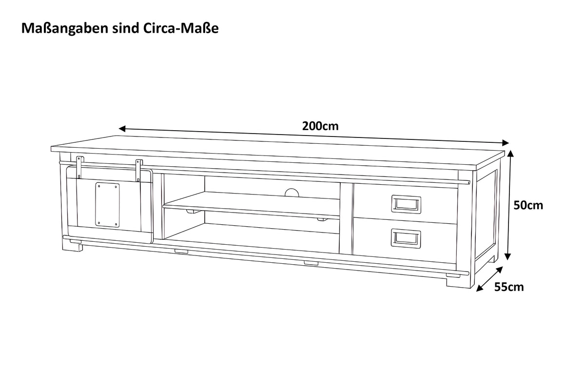 #200x55 #akazieeichefarben #schubfach&4fächer