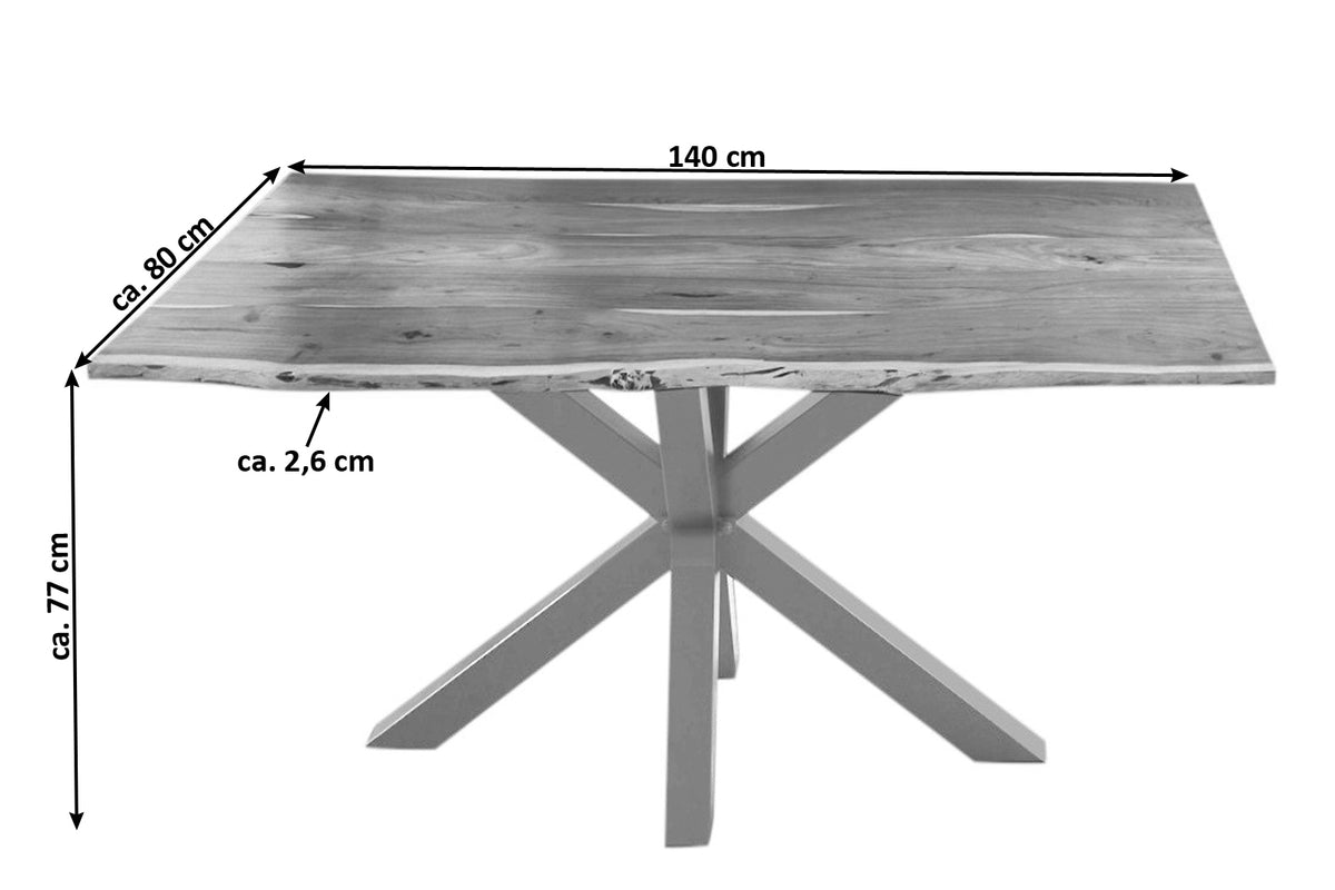 #140x80 #naturfarben #silber