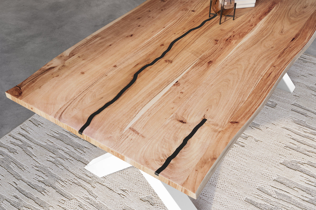 #220x100 #naturfarben #x-gestellweiß