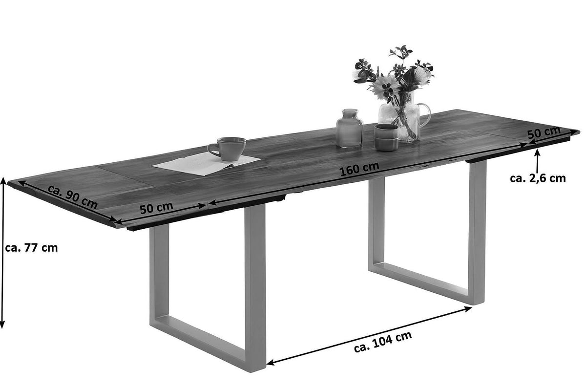 #160(260)x90 #nussbaumfarben #silber