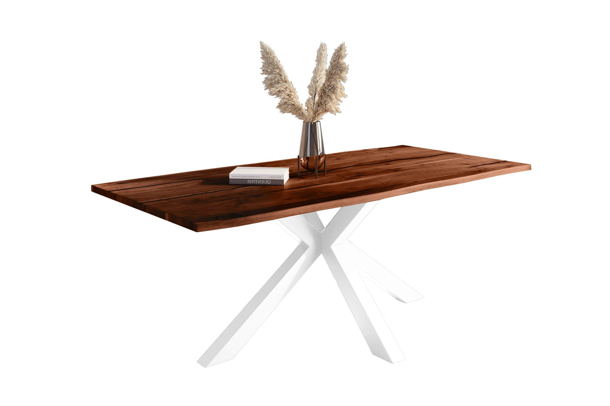 #240x100 #nussbaumfarben #spider-gestellweiß