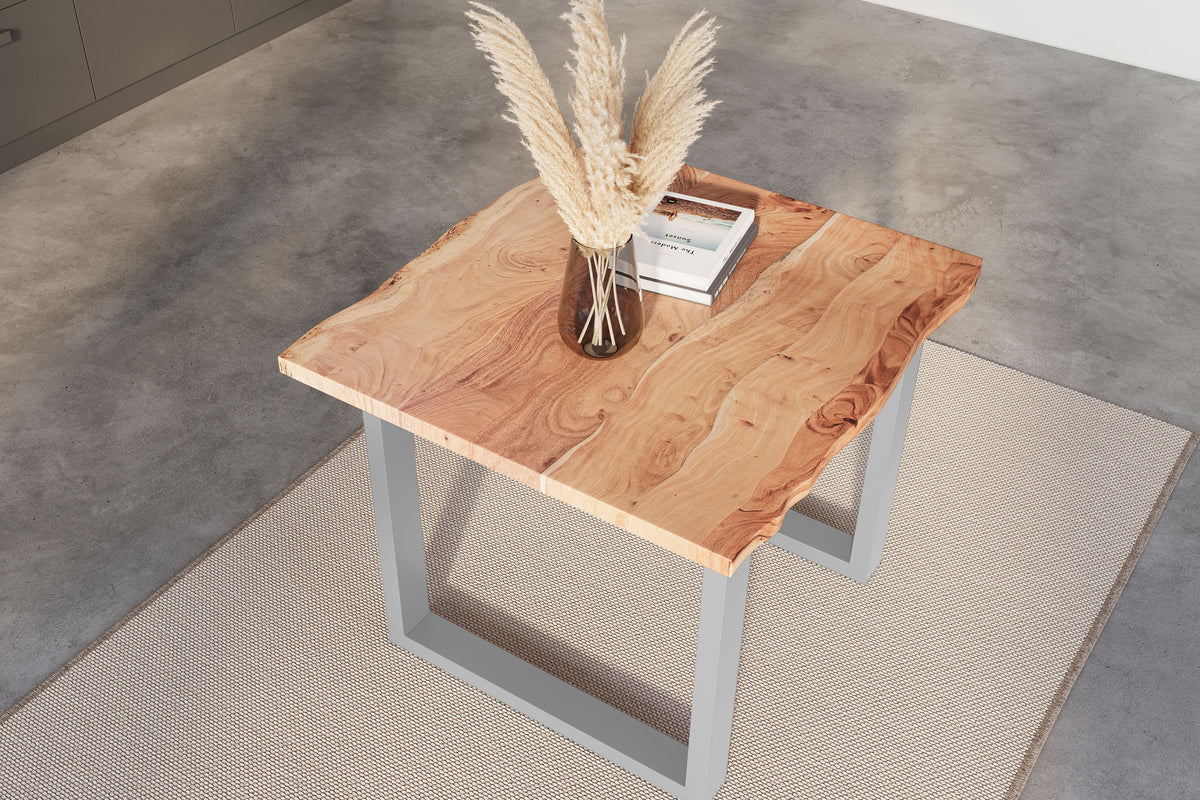 #80x80 #naturfarben #u-gestellsilber
